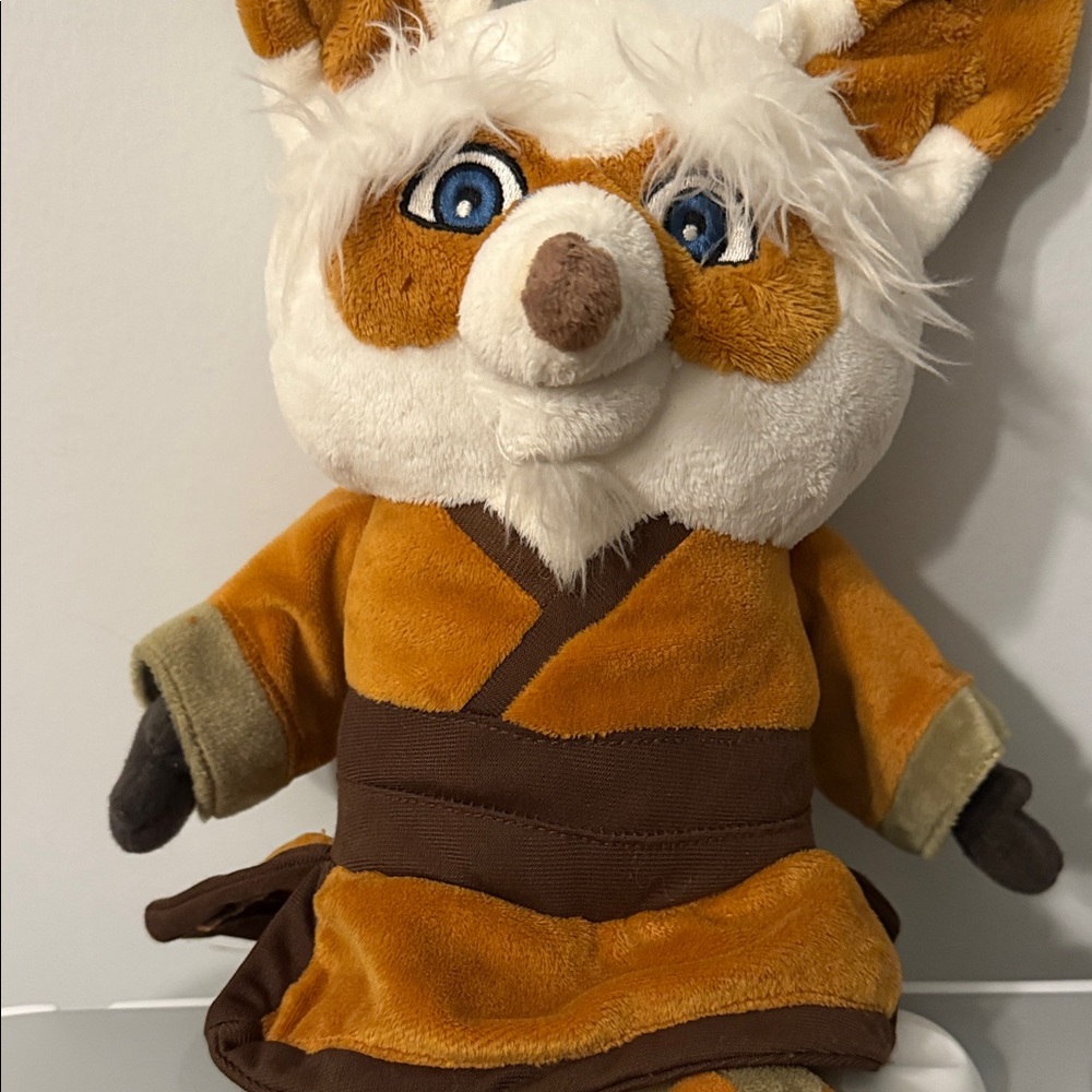 Kohl's Brown and White Kung Fu Panda Stuffed Animal Toy